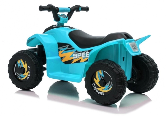 Blauer Elektro-Quad für Kinder