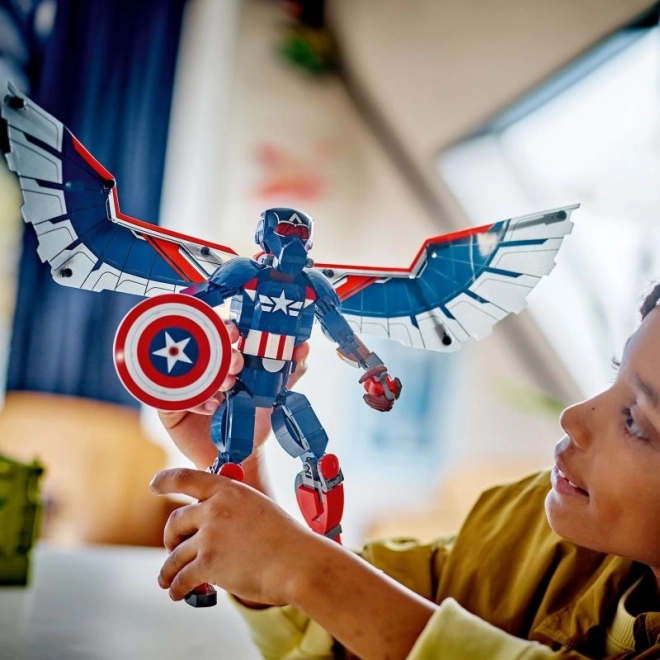 Lego Marvel Flügelfigur von Captain America