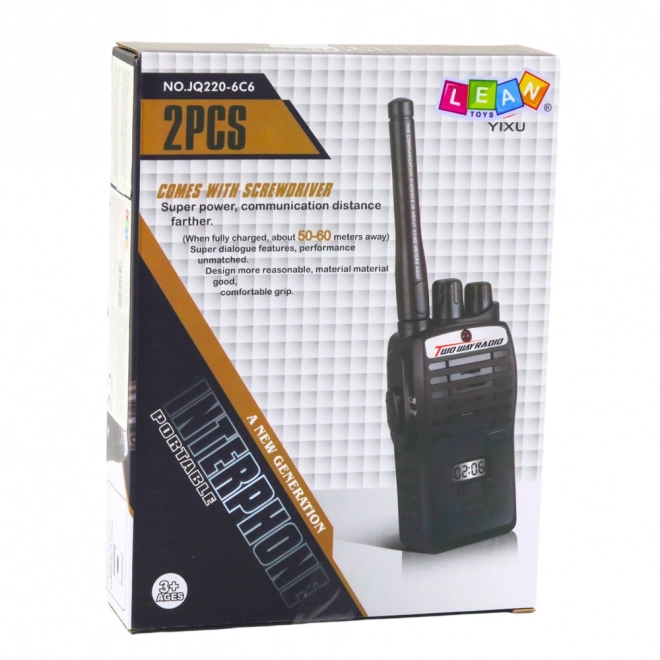 Set Walkie-Talkie für Kinder mit einer Reichweite von 50-60 m