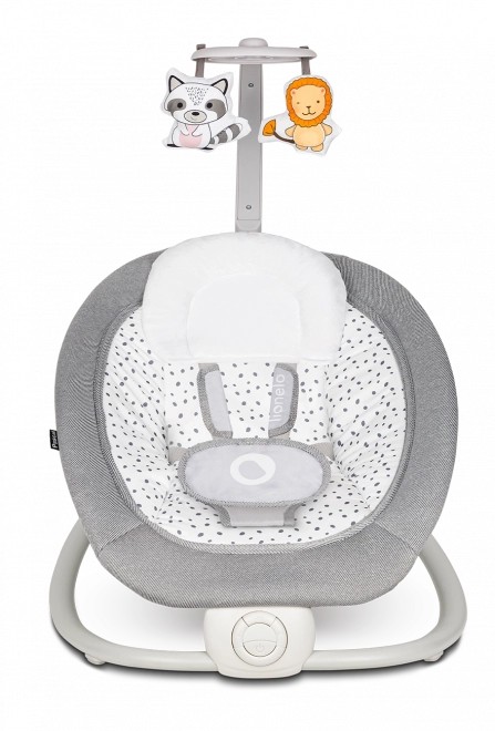 Lionelo Babywippe Pascal Grey Scandi