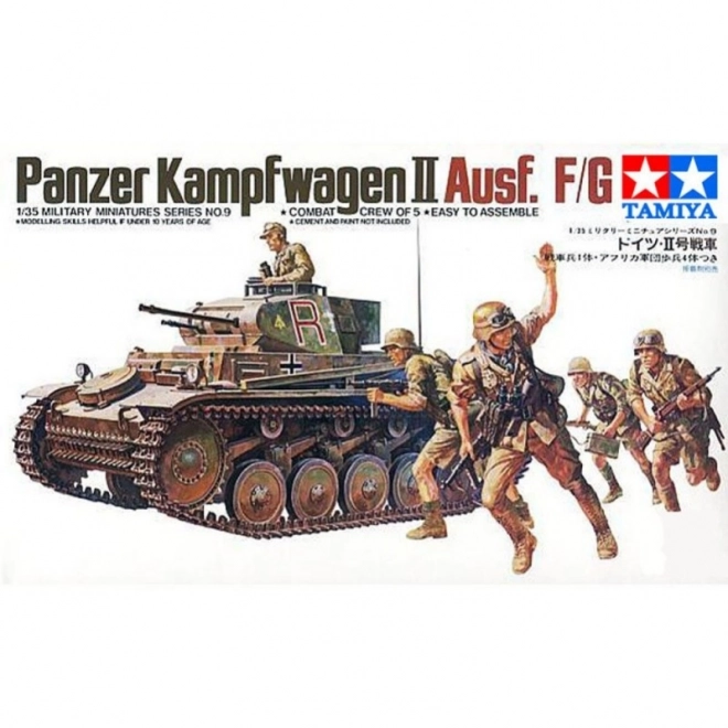 Deutscher PzKpfw II Modellbausatz