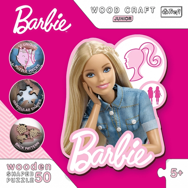 Holzpuzzle Junior Barbie