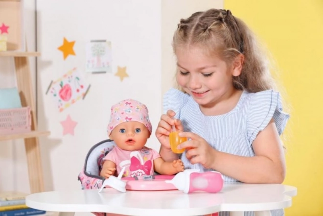 Interaktive Flasche und Löffel für BABY born Puppen