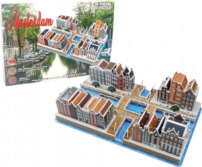 3D-Puzzle Amsterdam Canal District