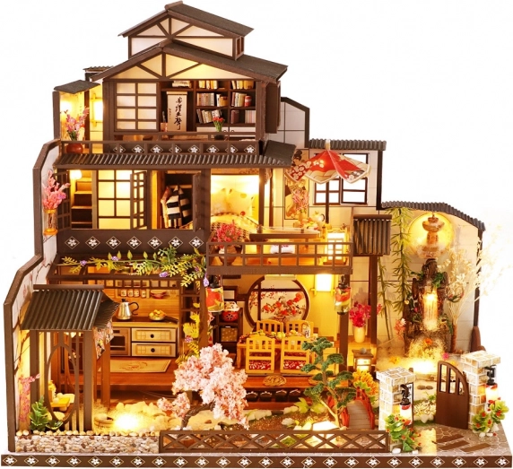 Miniaturhaus Prunkvolle Kirschblütenvilla