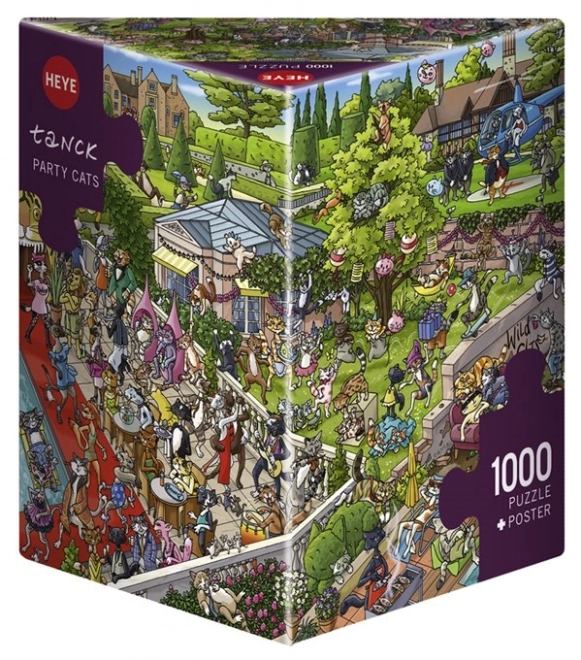 Katzenparty Puzzle 1000 Teile