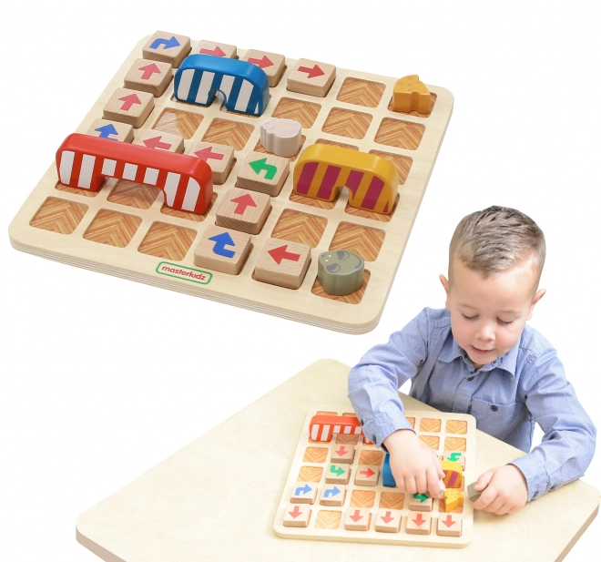 Masterkidz frühe Einführung in die Programmierung: Logikspiel - Finde den Weg zum Käse