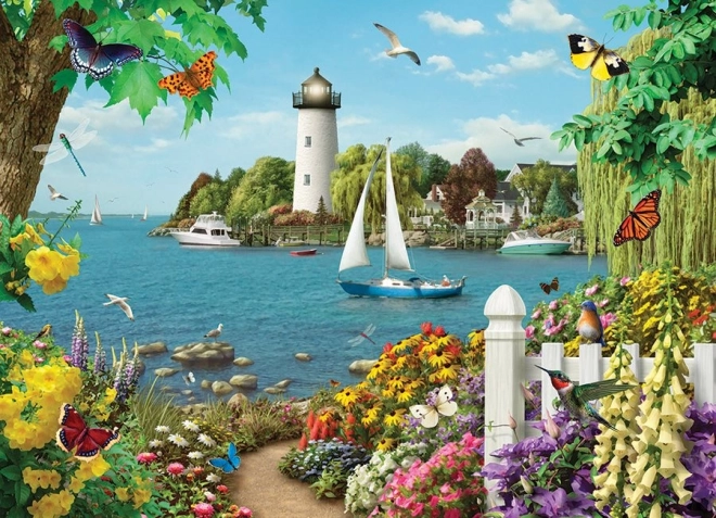Puzzle Im Hafen 500 Teile