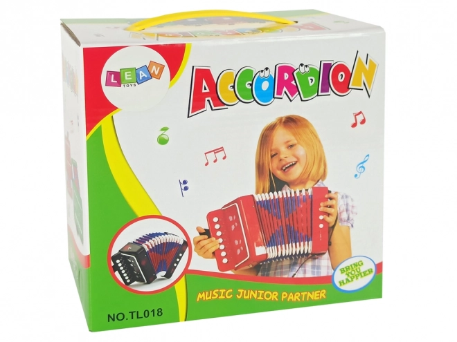 Akordeon für kleine Musiker blau