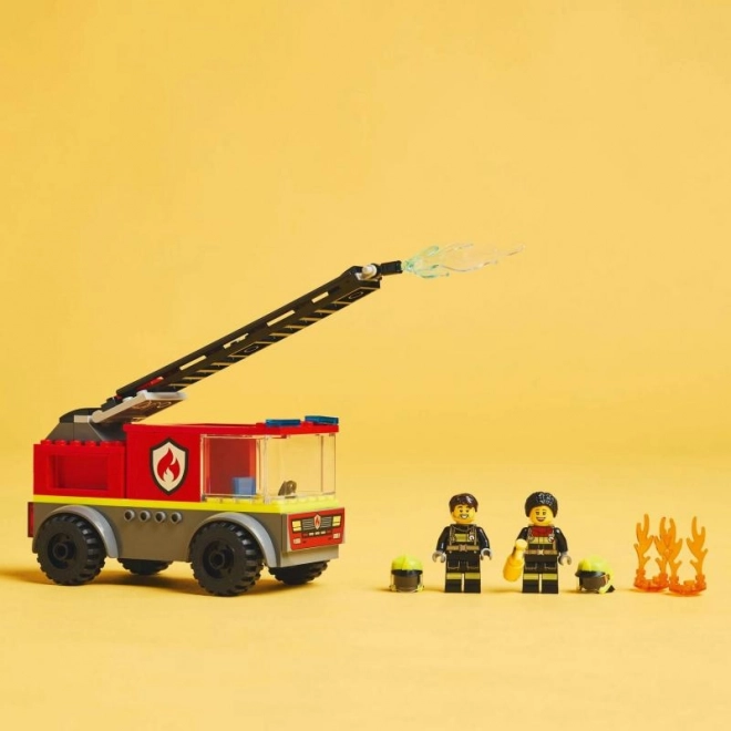 Lego Feuerwehrwagen mit Leiter