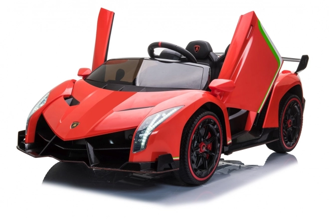 Rotes Auto Lamborghini Veneno
