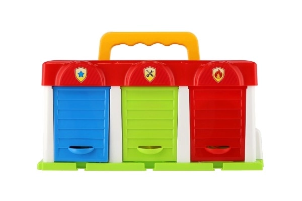 Garage mit Spielzeugautos und Zubehör Technok Toys