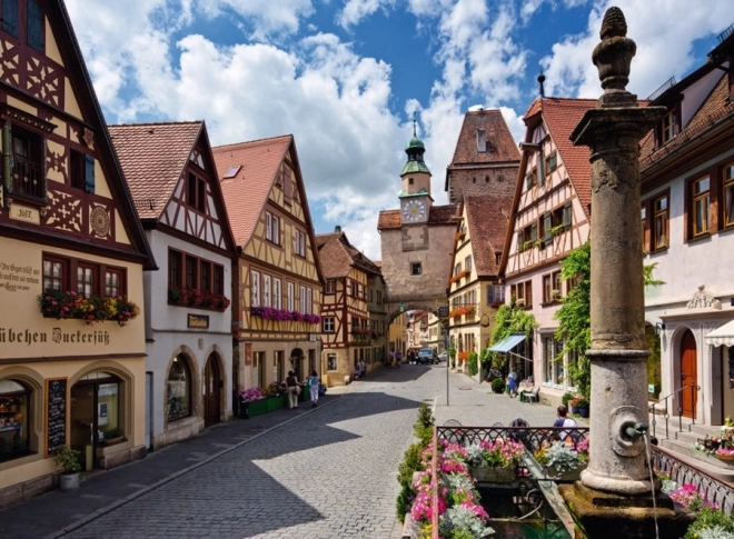 Ravensburger Puzzle Rothenburg o.d.T. 500 Teile