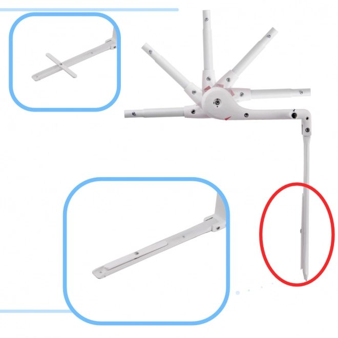 Schutzgitter Schutzbarriere für das Bett 90cm Schaf – Schäfchen