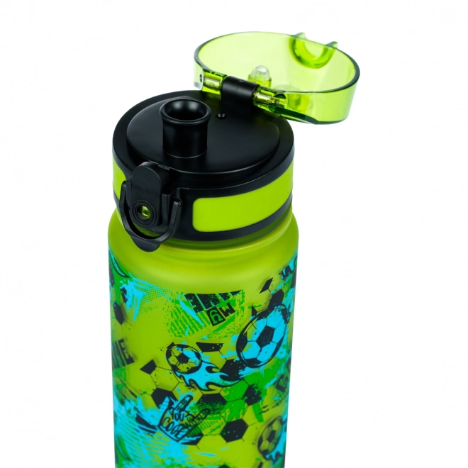 Baagl Tritan Trinkflasche Fußball Spiel, 500 ml