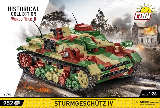 Cobi II. Weltkrieg Sturmgeschütz IV Modell