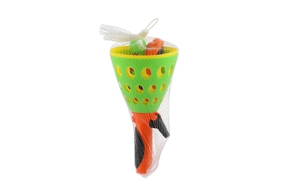 Catch Ball Spielset Groß Plastik 25cm