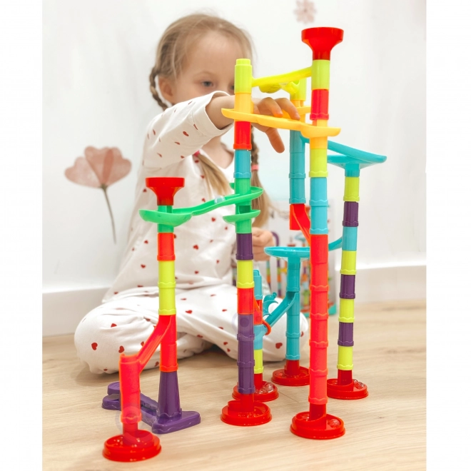 Woopie Kugelbahn Spiralset 113 Teile