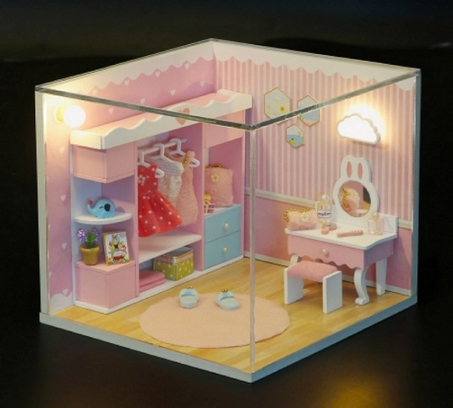 Miniatur Puppenhaus Süße Garderobe von 2Kids Toys