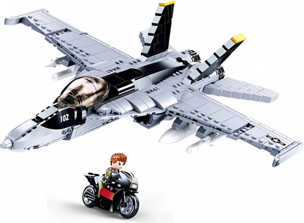 Realistischer Jet mit vielen Details