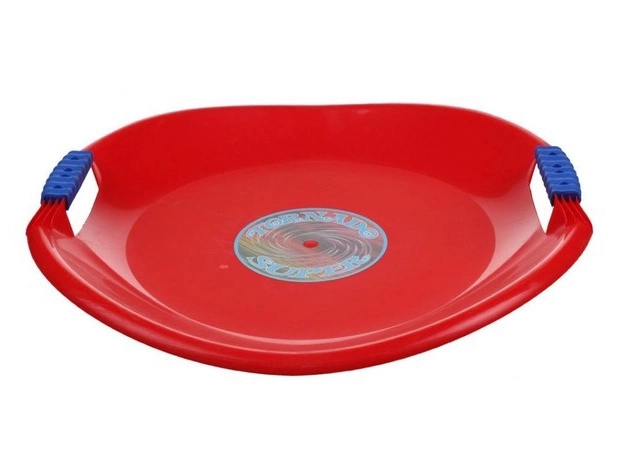 Schlitten Teller Tornado Super Rot 54 Cm