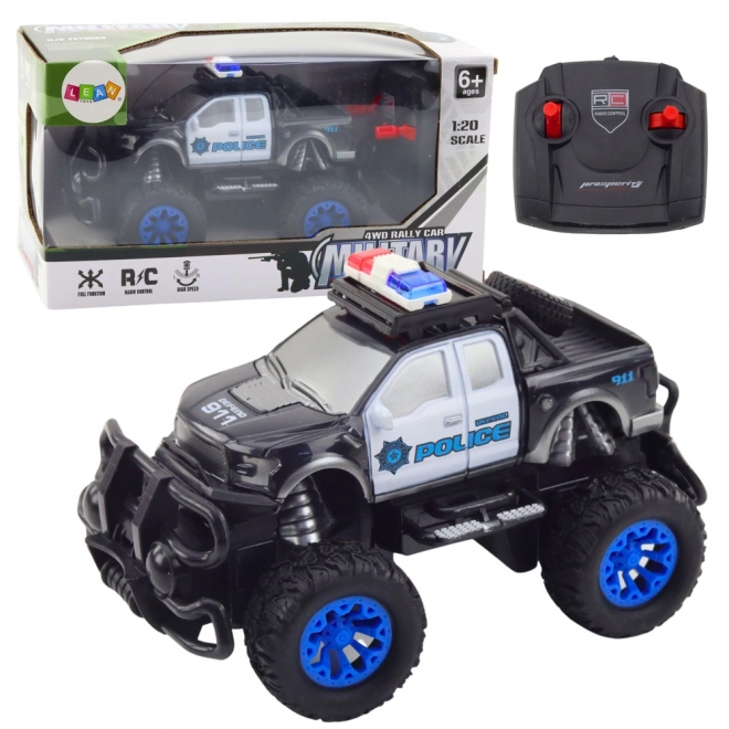 Zuverlässiges RC Polizeiauto Geländewagen