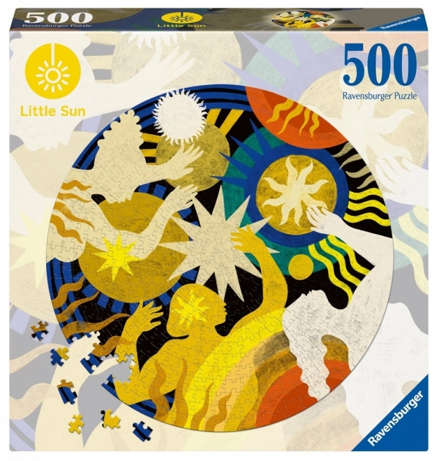 Rundes Puzzle Little Sun 500 Teile