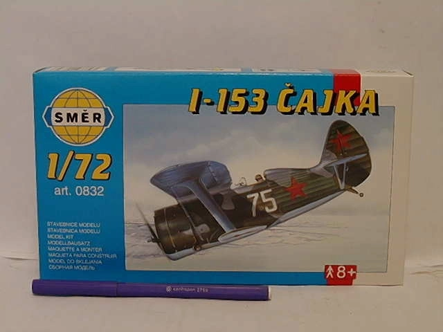 Polikarpov I-153 Čajka Flugzeugmodell 1:72