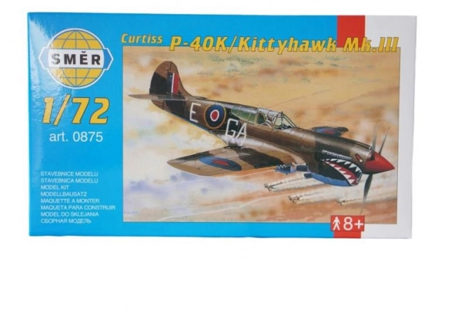 Curtiss P-40K Modellbausatz im Maßstab 1:72