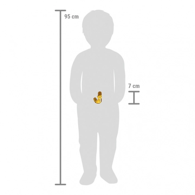 Holzbuchstabe J mit Jaguar