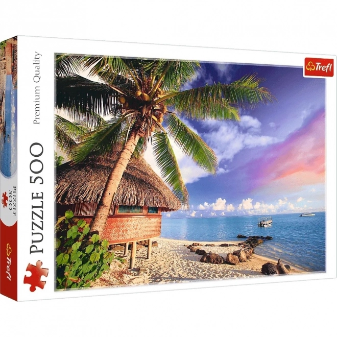 Puzzle 500 Teile Bora-Bora Insel