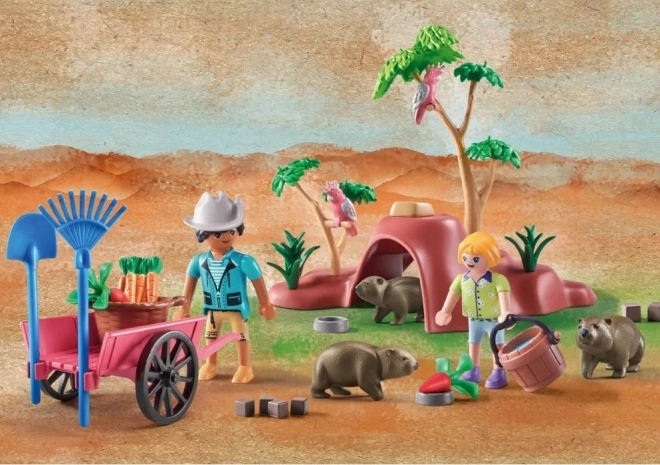 Playmobil Wiltopia Schron für Wombats