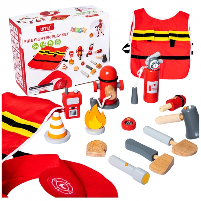 Feuerwehrmann-Kostümset für Kinder