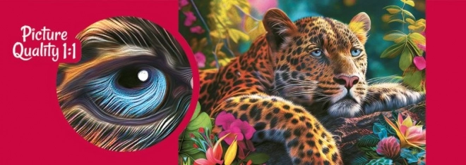 Cherry Pazzi Puzzle Liegender Leopard 500 Teile