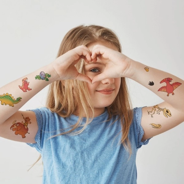 Dinosaurier Tattoos für Kinder