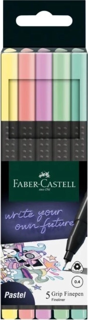 Faber-Castell Grip Pastell Markerset - 20 Farben