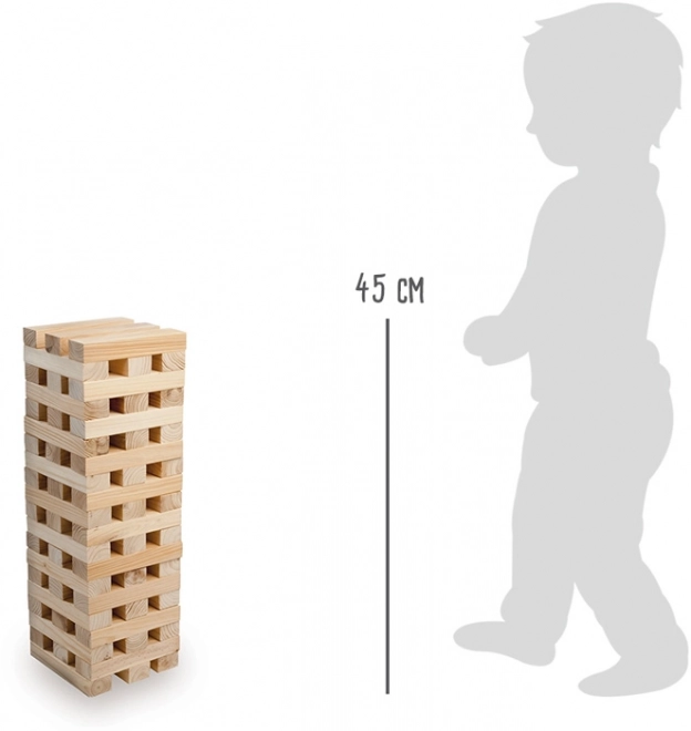 Holzspiel Großes Jenga Natur