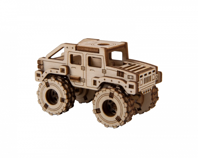 3D Holzpuzzle Monster Truck Modell