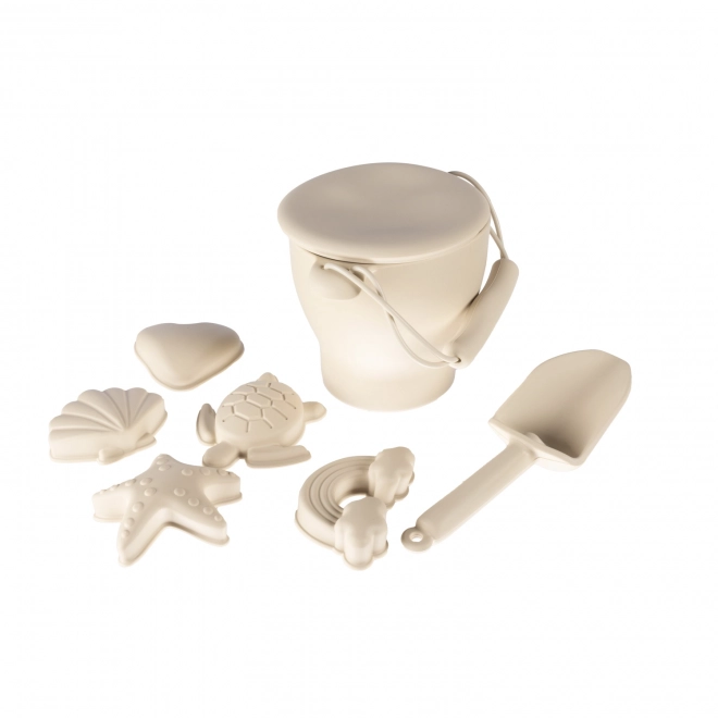 Silikon Sandspielzeug Set Sand Beige