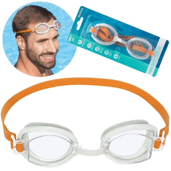 Bestway Schwimmbrille Aqua Burst Essential für Erwachsene und Jugendliche