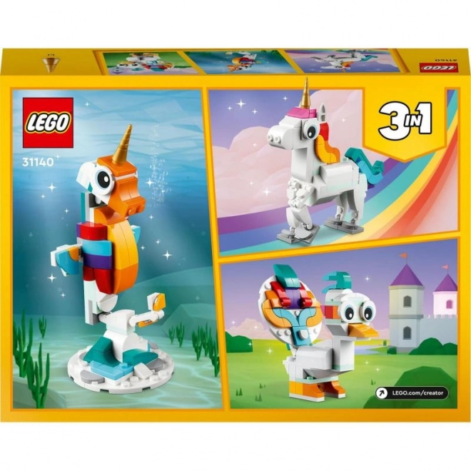 Magisches Einhorn LEGO Creator 3-in-1 Set