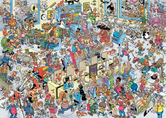 Bunte Friseur-Puzzle von Jan van Haasteren - 1000 Teile