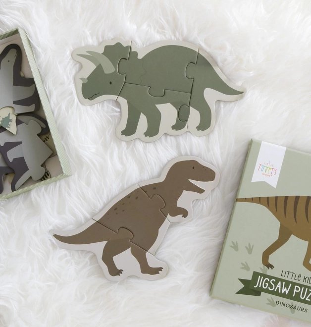 Dinopuzzle-Set für Kinder