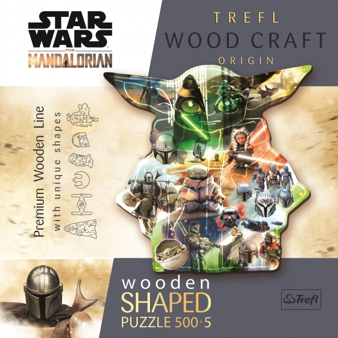Holzpuzzle TREFL The Mandalorian: Geheimnisvoller Grogu