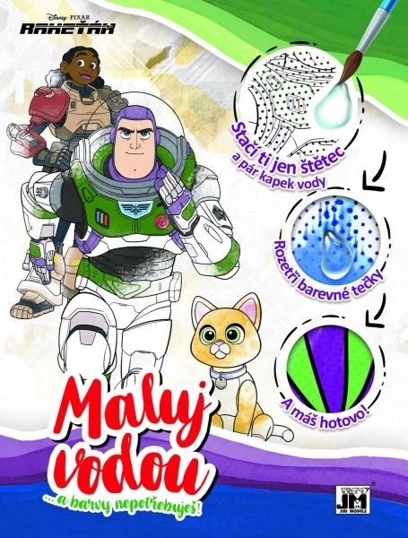 Wasser-Malbuch Buzz Lightyear