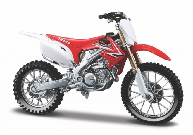 Modell Motorrad Honda CRF 450R mit Ständer 1/18
