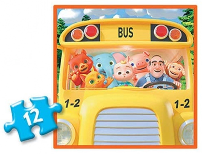 Educa Progressives Puzzle Cocomelon 4 in 1