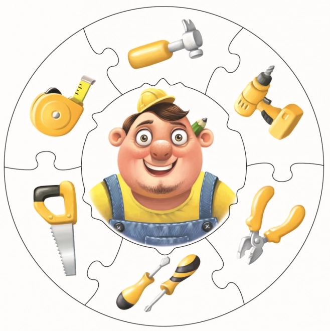 Professions Puzzle für Kinder - 21 Teile