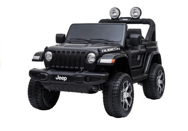 Elektrisches Kinderauto Jeep Rubicon 4x4 Schwarz