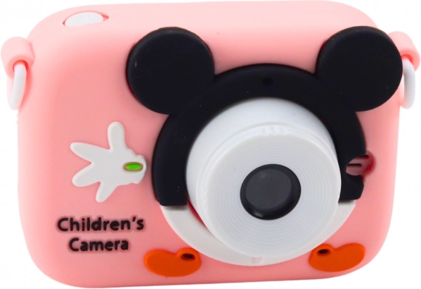 Kinder Digitalkamera Maus Rosa